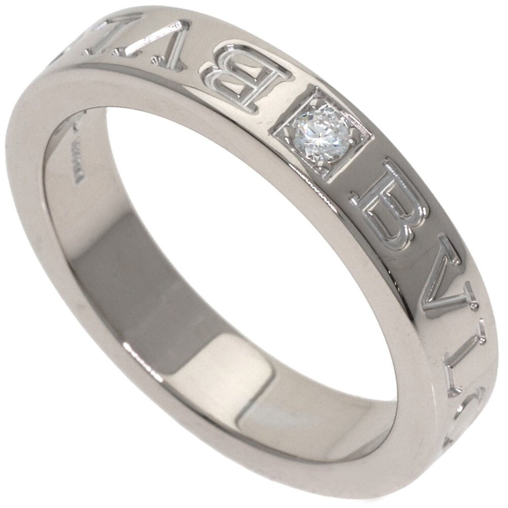 BVLGARI 18k Silver Diamond Ring